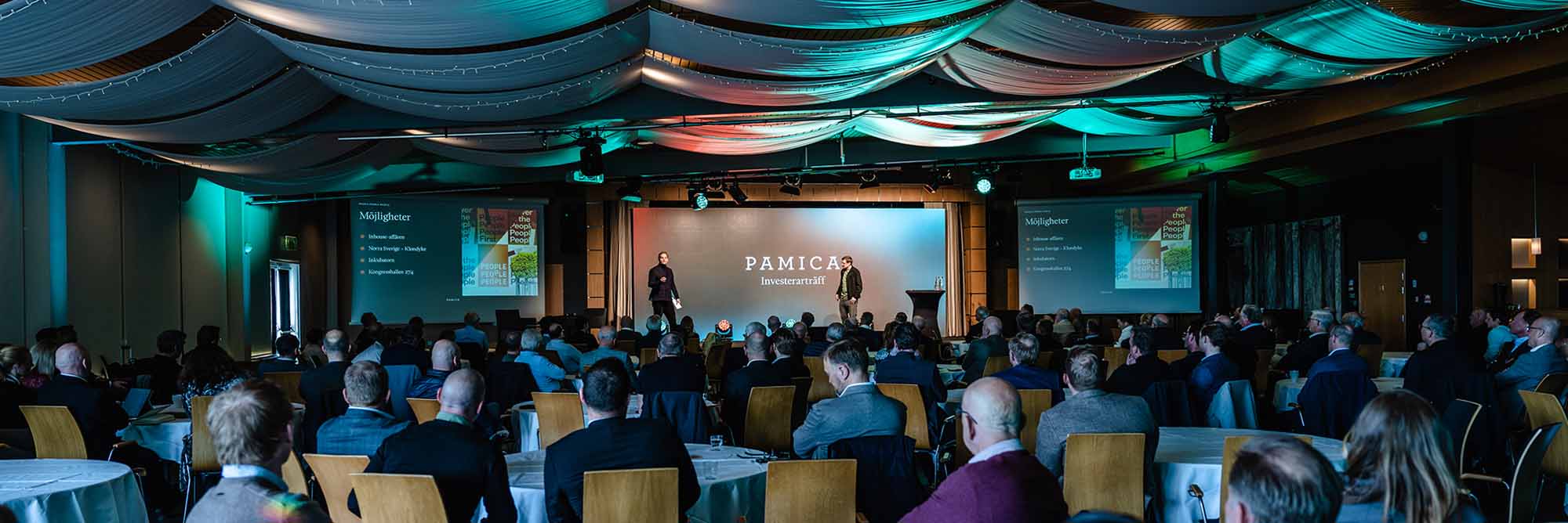 Anlita Audio och Lights Group som teknikleverantör för konferens